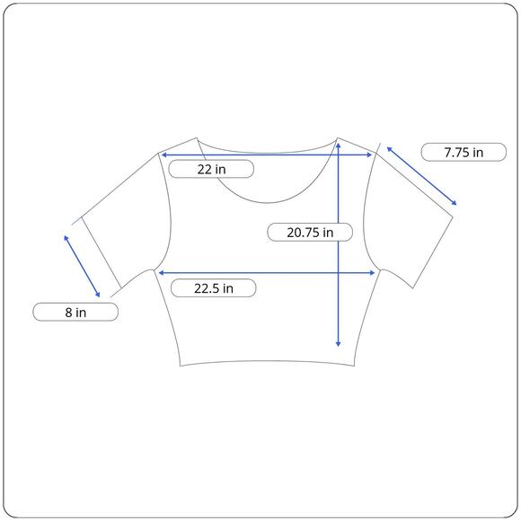 L.A.Sport Short Sleeve Gray Crew Neck Crop Top Flowers One Size Fits Most - Picture 8 of 8